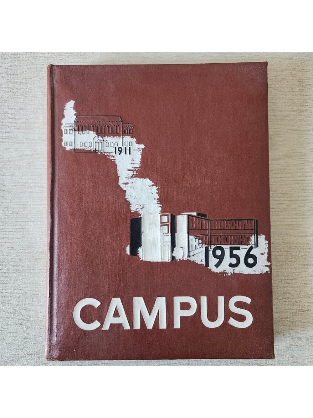 Fresno State College California 1956 Yearbook Bulldogs